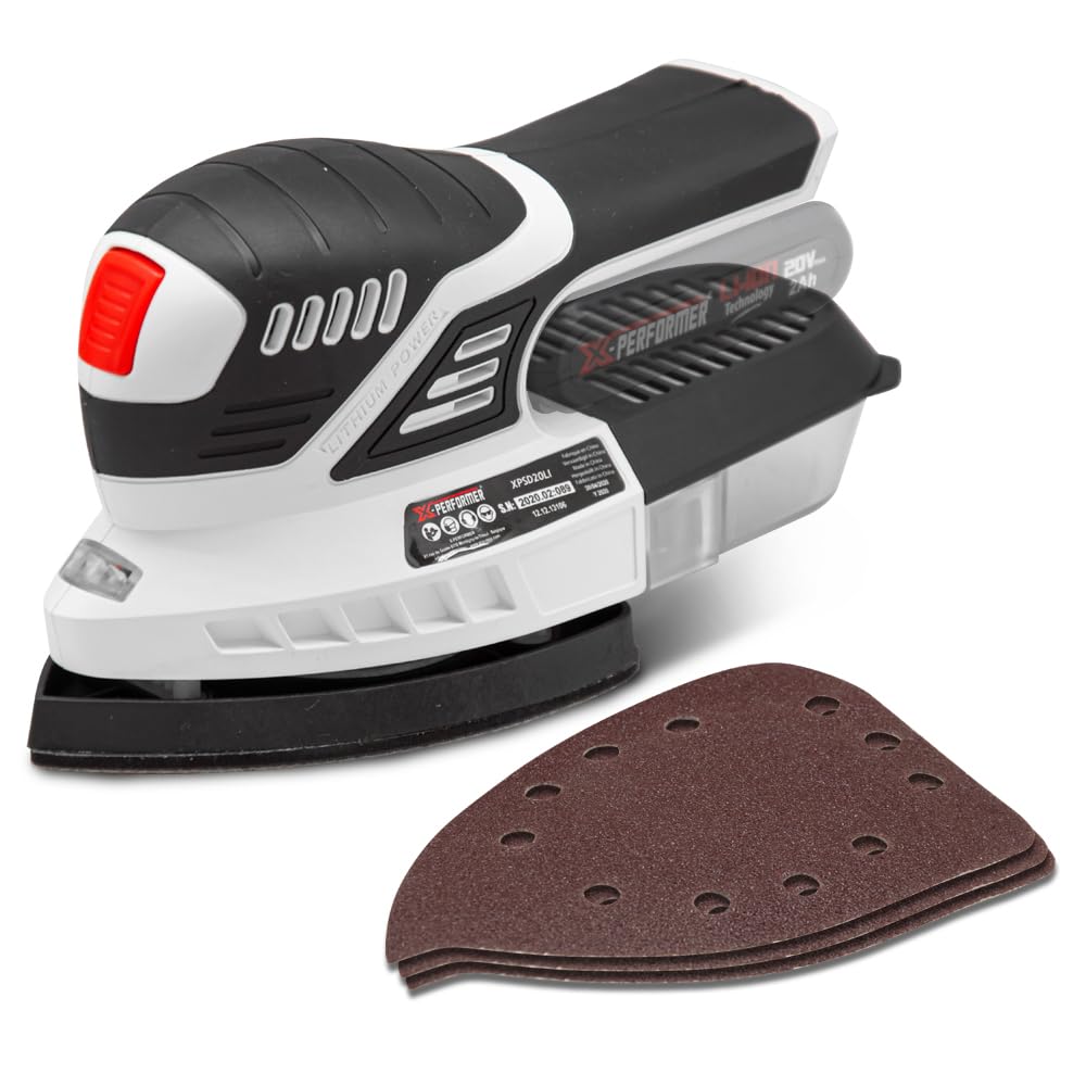 Ponceuse triangulaire 20V max livrée sans batterie