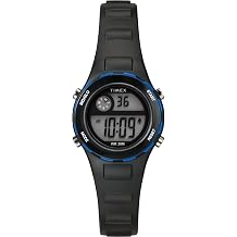 Timex Kids Digital 27mm Watch - Black Strap Digital Dial Black Case