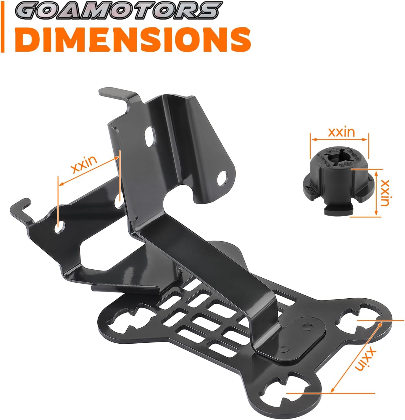 GoaMotors Radar Bracket with Alignment Mounting Clip 36804-TBA-A10 Fit for Honda Civic 2019-2021