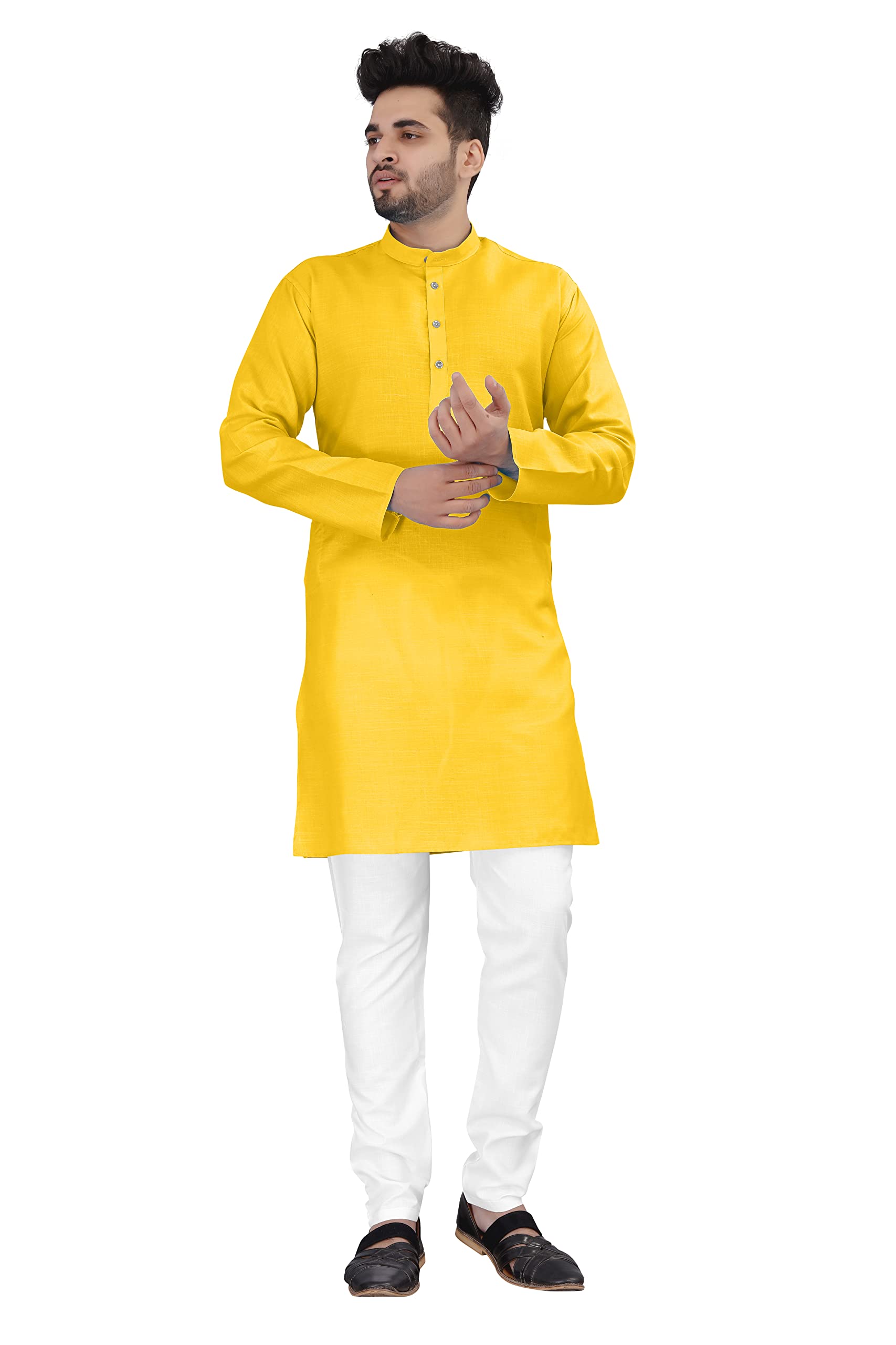 trustous Kurta for Mens in Cotton Classis Colours XS to 3XL Size-picture-10