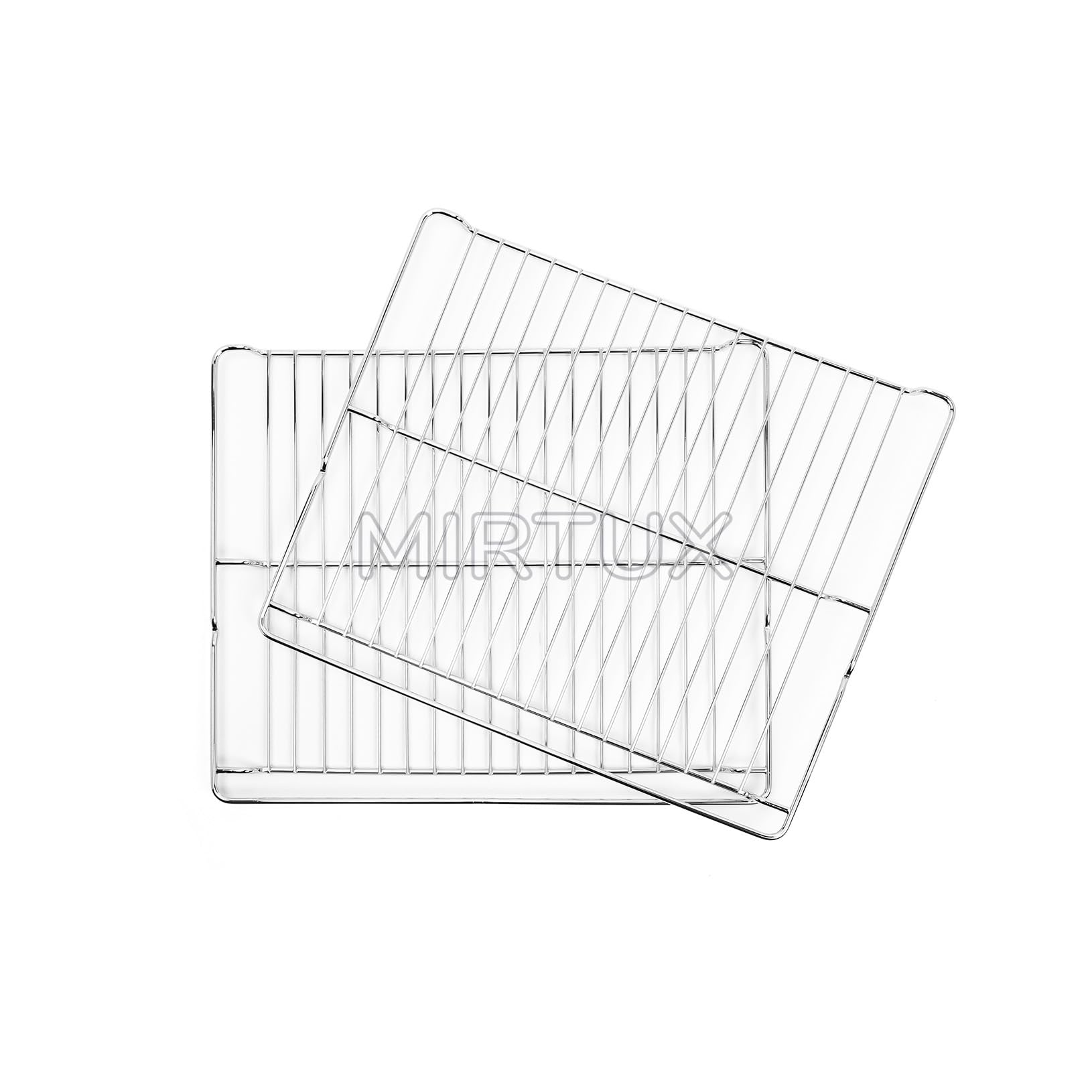 MIRTUX 2 x Ofenrost, Maße: 46,5 x 37,5 x 2,2 cm, Originalcode 574876, passend für Modelle von Siemens Neff Bosch Constructa Balay 00574876 HZ334000 CZ1432X1 etc.