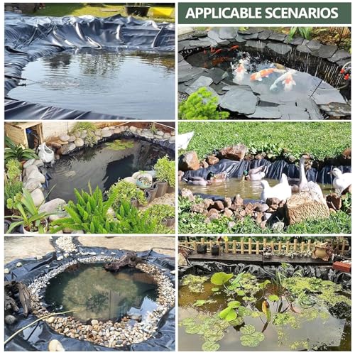 Bâche noire pour fontaines et structures aquatiques durables de haute densité - 6
