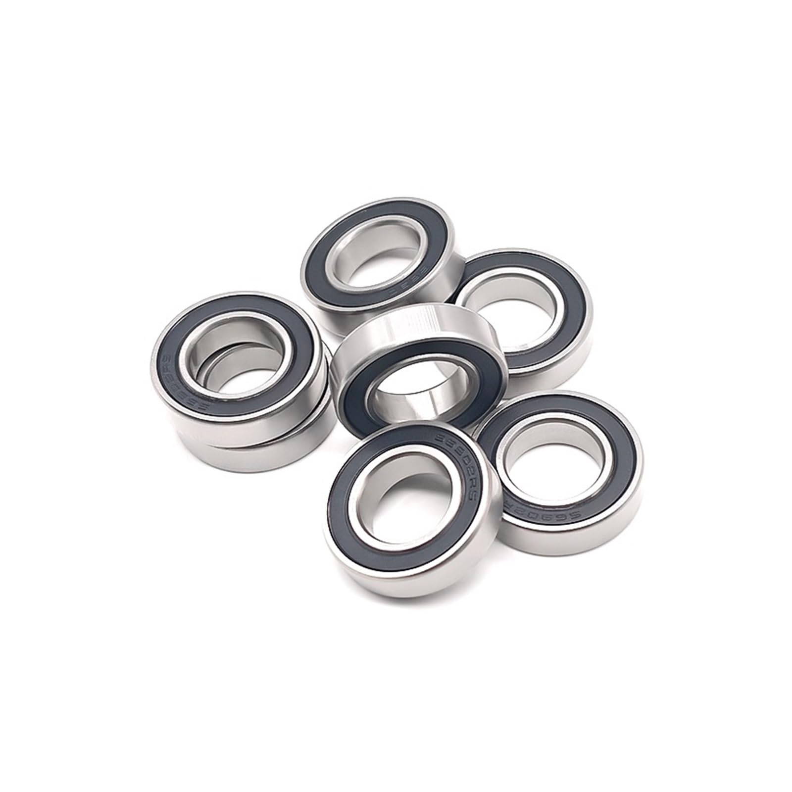 Lot de 10 roulements à billes S6902RS 15 x 28 x 7 mm ABEC-7 440C en acier inoxydable S 6902RS roulements à billes en acier inoxydable 6902