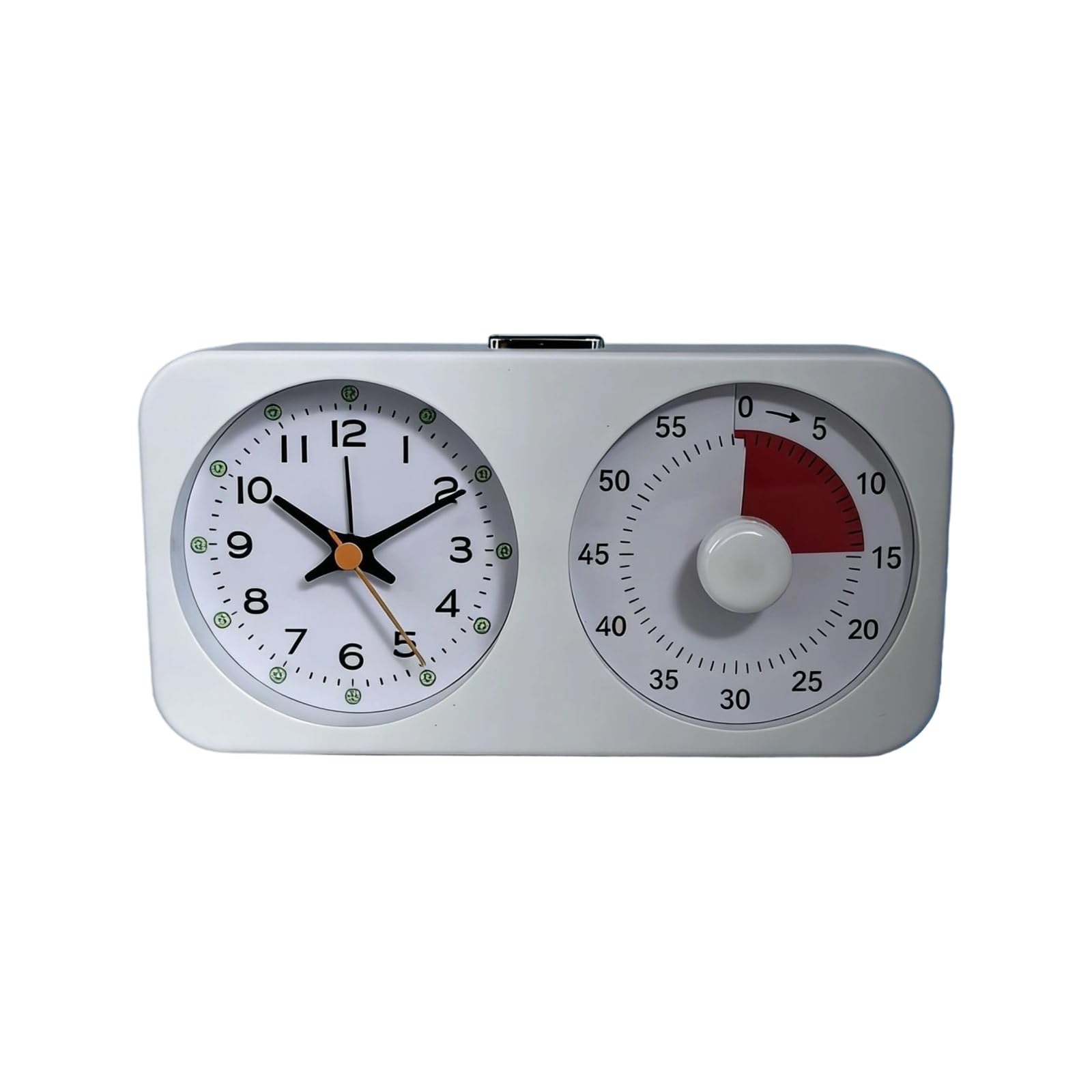 Stylish Visual Countdown Timer Made From Metal Still Structure Enhances Time Management Skills Study Timer