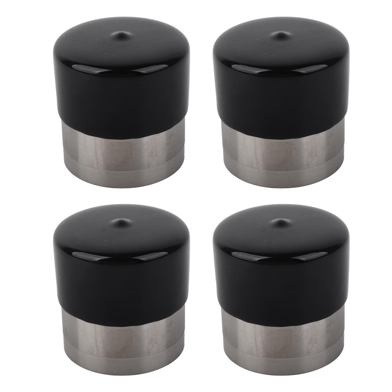 Klanata 4Pcs Stainless Steel Trailer Wheel Hub Bearing Buddies, 1.98in Diameter Center Caps Protectors for Boat and RV Applications