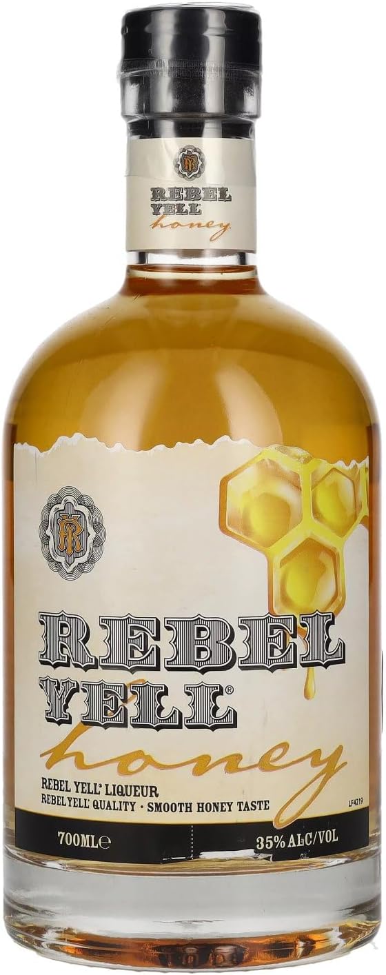 Rebel Yell Honey Bourbon Whiskey, 70 cl