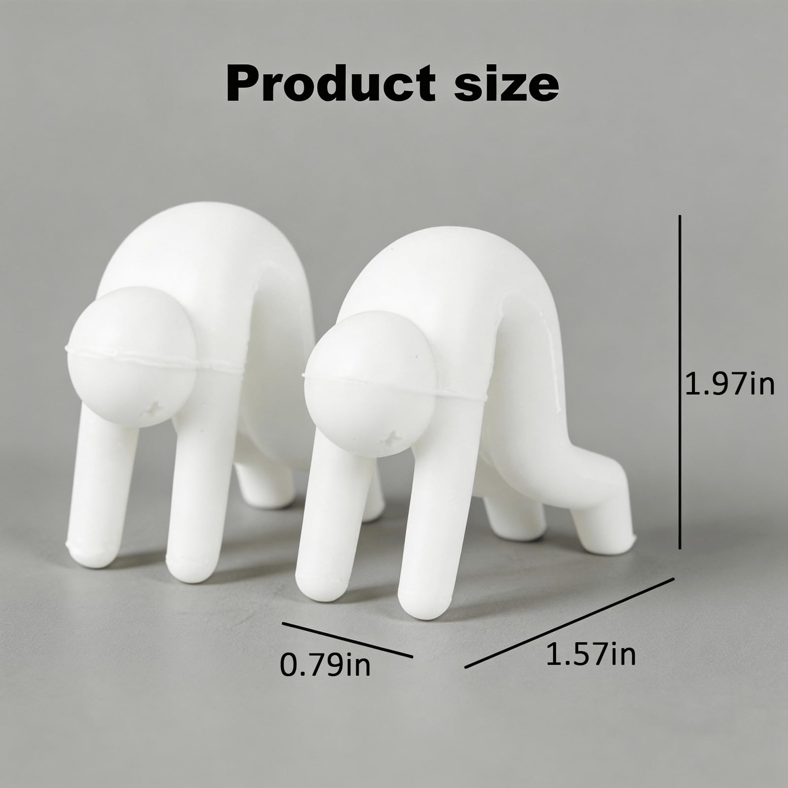 Topfdeckelheber, lustiger und nützlicher Küchenhelfer, kleiner Kerl, Topfdeckelhalter, Überlaufstopper, Little Guy Pot Watcher (weiß)