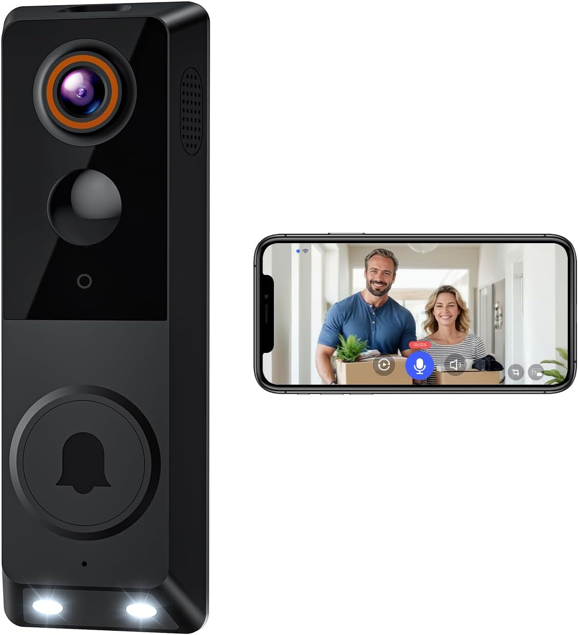 Wireless Video Doorbell Camera,...