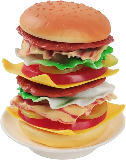 Stacking Burger Hamburger Stacking Balancing Game for Kids Stacking