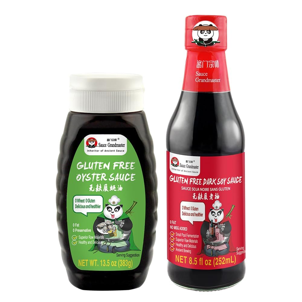 SGM Premium Gluten Free Sauce, All Purpose Seasoning for Sushi, Chinese & Korean Cuisine, Authentic Flavor Enhancer for Stir Fry, Pure Oyster Sauce +