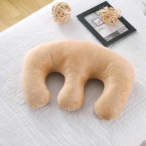 Almohada de pecho para salón de belleza, almohada de pecho femenina para mesa de masaje, almohada de descanso para sala de spa, funda extraíble