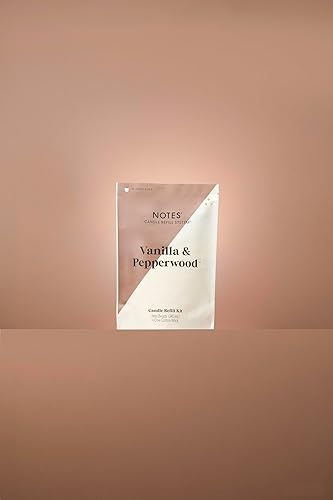 Miniatura 2 de NOTES Recambio de vela sostenible  Fragancia no tóxica, perlas de cera natural (cera de abejas, salvado de arroz y soja), mecha de algodón y