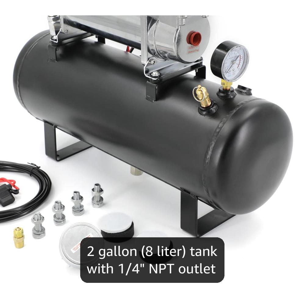 邦楽 think tank eatone 12inch Amazon.com: CNRAQR200PSI 12V Heavy Duty Air Train Horn/Air Ride