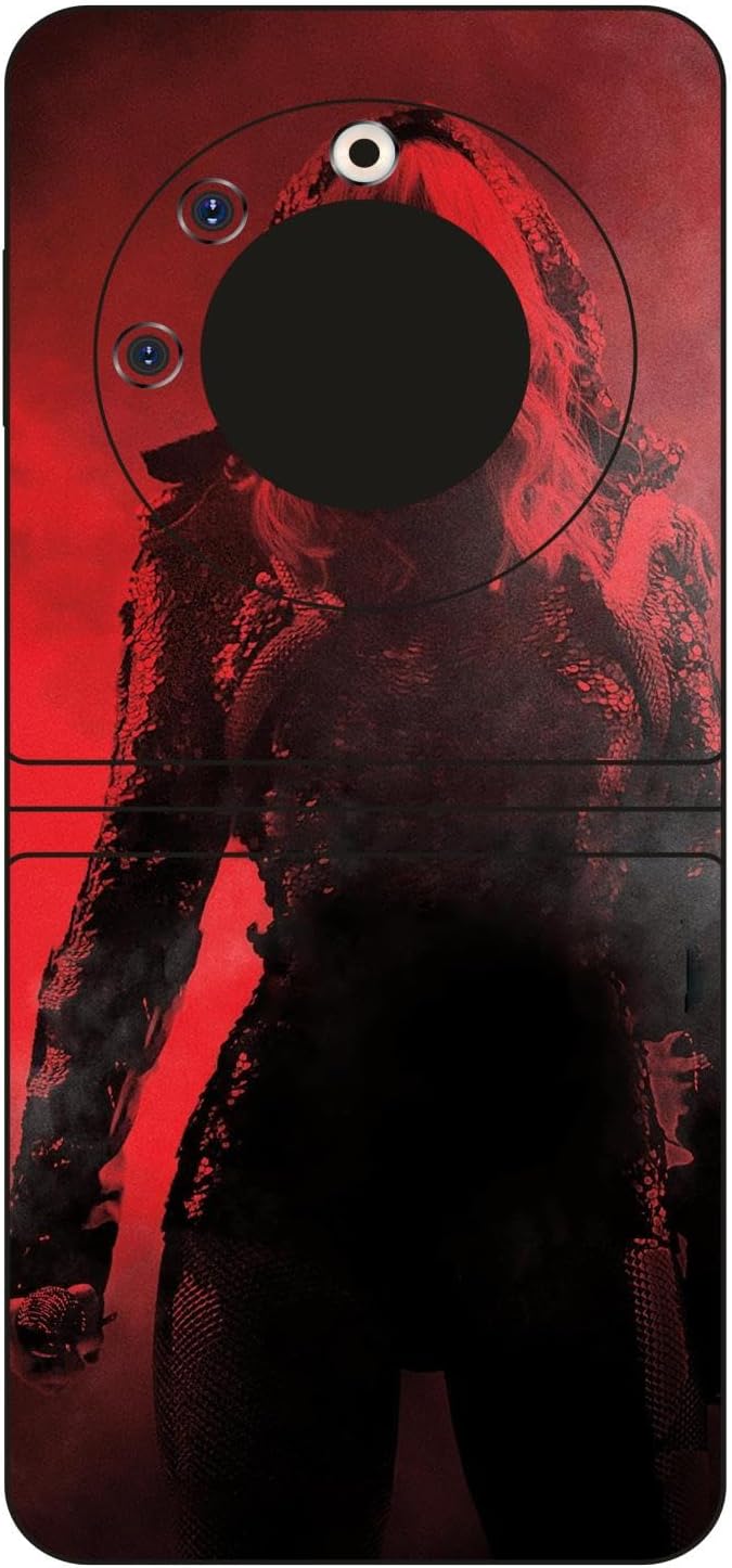 SKINADDA Mobile Skin Sticker Compatible with Tecno Phantom V FLIP Skin Not Back Cover, Camera & Back Protector Mobile Skin Wrap; Tecno Phantom V FLIP-JF-098