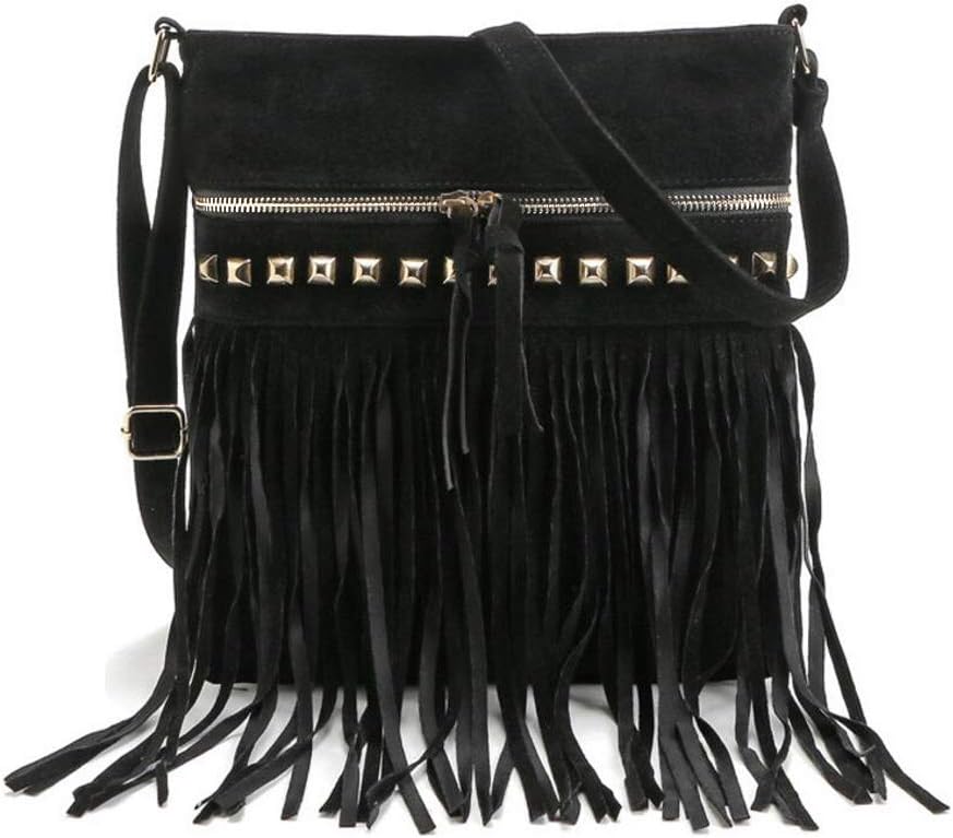 Oyccen Tassel Shoulder Bag Handbag Shoulder Messenger Bag for Women