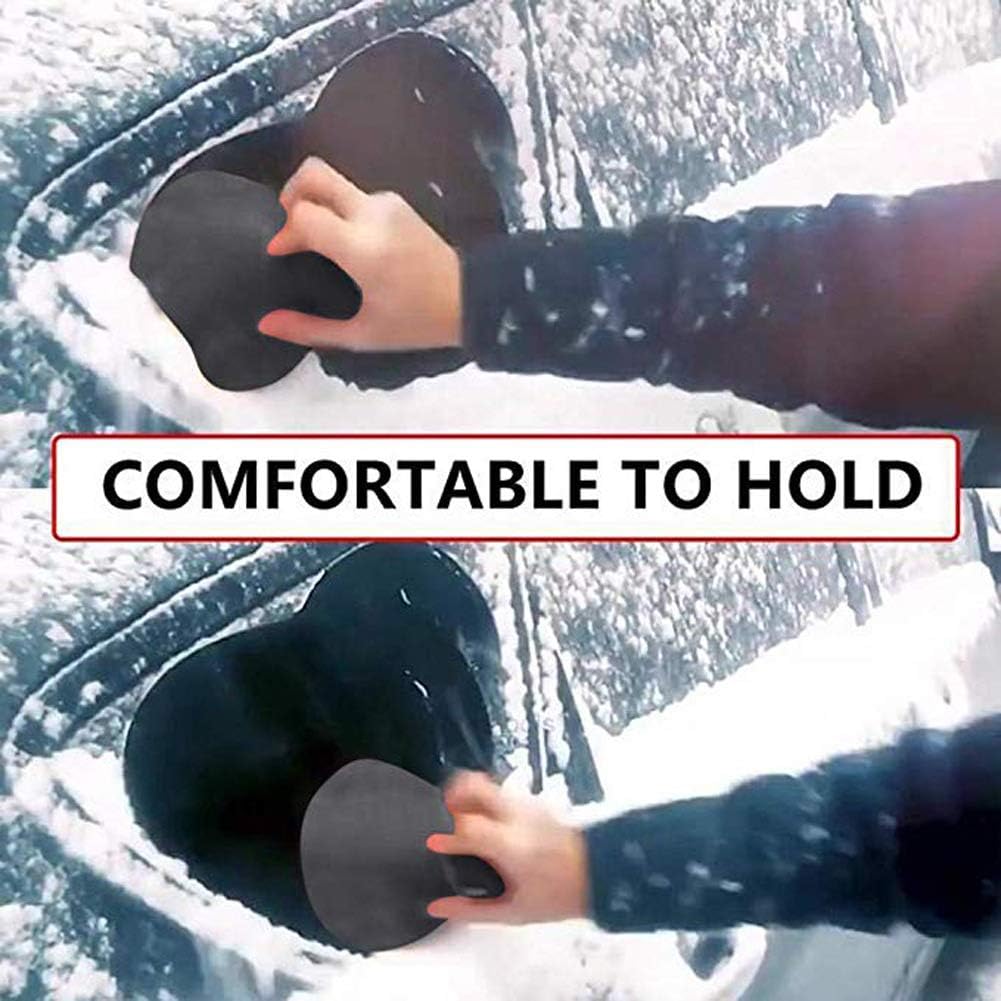 Round Windshield Ice Scrapers, Magical Car Windshield Ice Snow Scrapers,Ice Snow Removal Shovel Tool