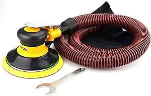 Ponceuse Orbitale Aléatoire Pneumatique 5 Pouces - Pour Carrosserie Auto & Ponçage Bois