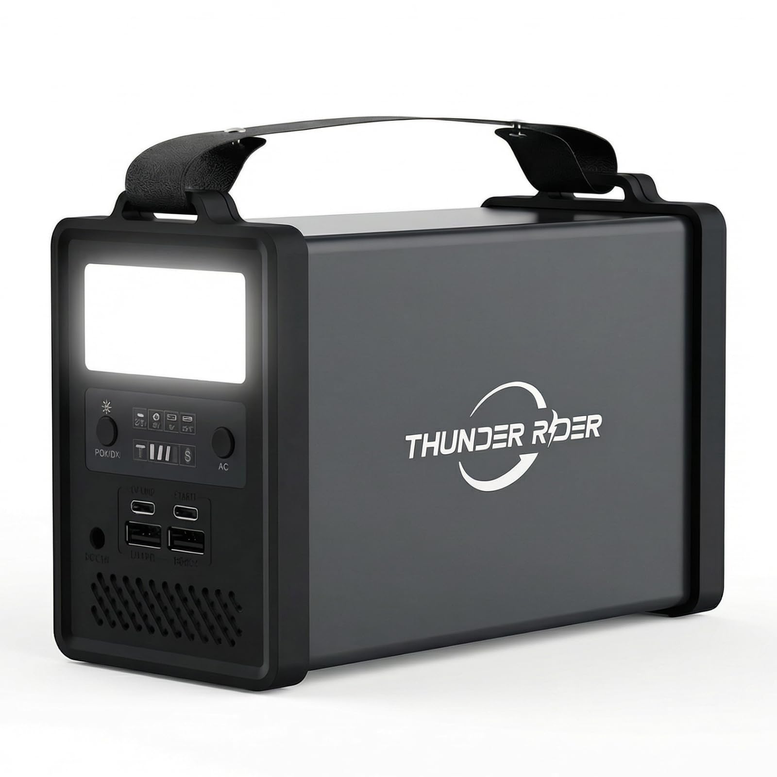 Portable Power Station 300W 299Wh Solar Generator with 4 38lbs Ultralight Design Pure Sine Wave AC Outlet Backup