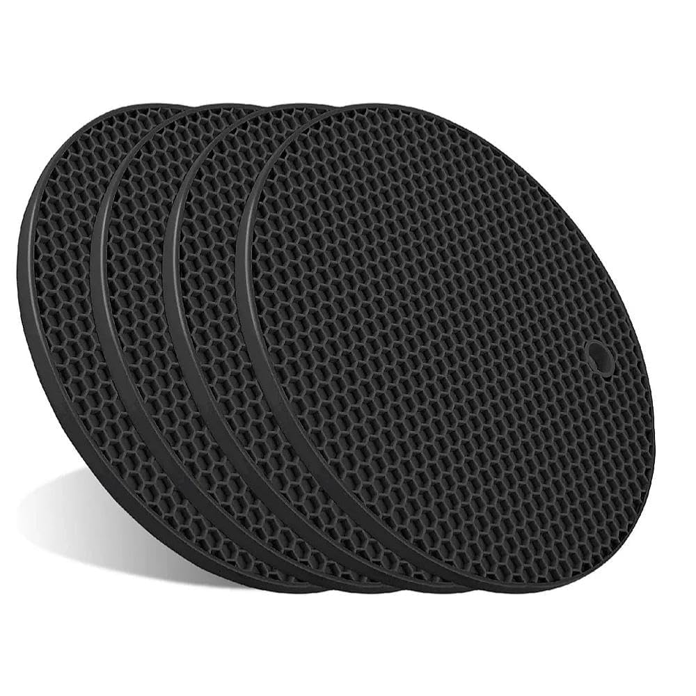 lot de 4 dessous de plat en silicone