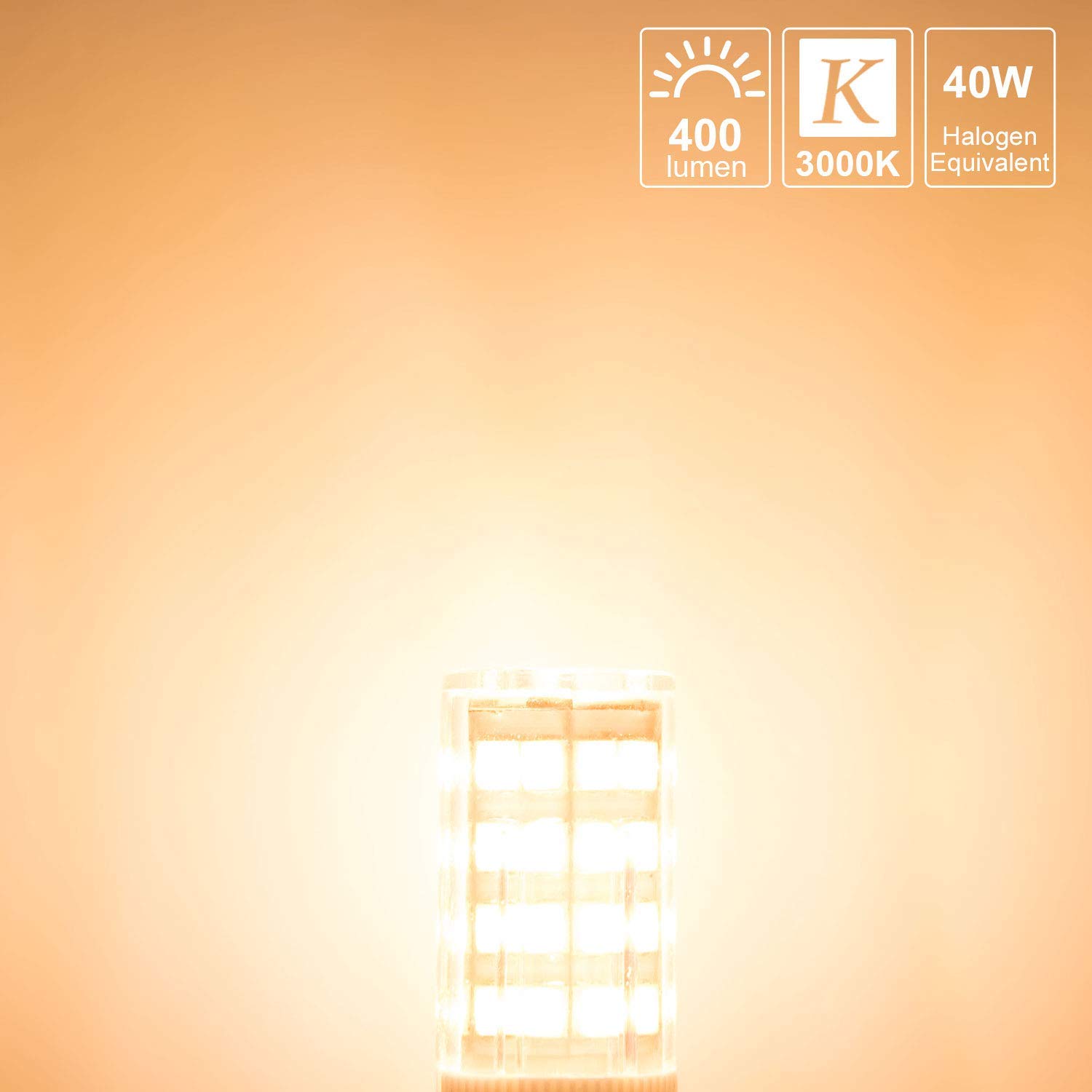 Amazon | DiCUNO E12口金 LED電球 セラミックス基盤 4W 400lm 全配光