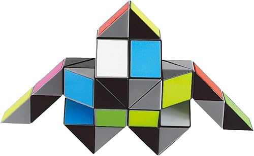 Miniatura 3 de Cubo de serpiente más grande rompecabezas juguete sensorial arcoíris vívido 8 colores regla mágica, cubo torcido, juegos de rompecabezas,