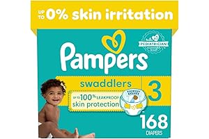 Pampers Swaddlers Diapers - Size 3: The Softest, Most Comfortable Diapers for Active Babies