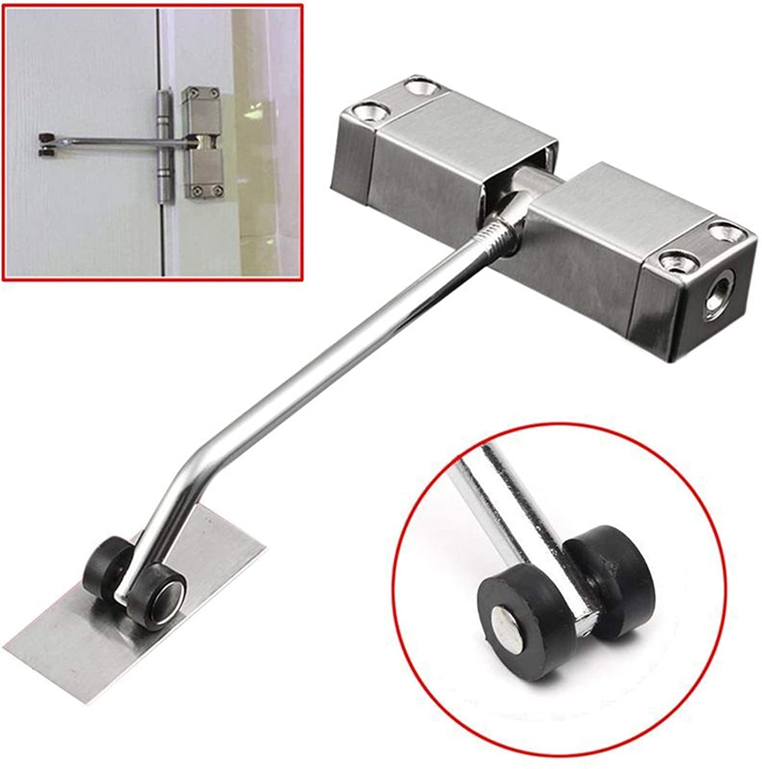 Cierrapuertas montado en superficie ajustable del muelle de puerta automático for oficina casa