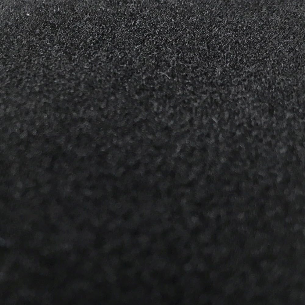 d-c-fix Velours Klebefolie Schwarz, 45 cm x 1 m - Samt-Stoff selbstklebende Deko-Folie für Küche, Schublade, basteln - Mikrofaserstoff Filz Bezug