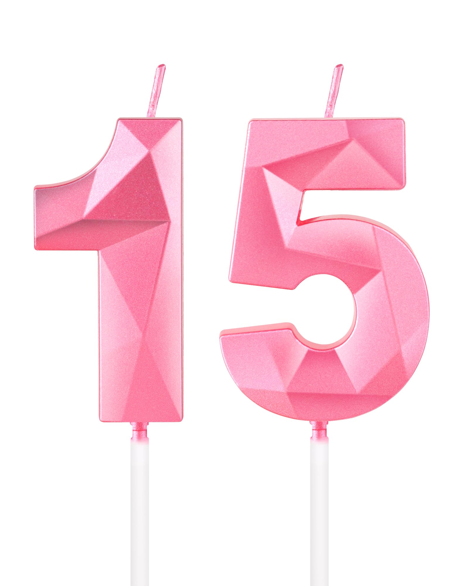 Royal Blue 13th Birthday Candles, 3D Number 13 Candle for Cake, Boy Girl 13th Birthday Decorations,Sapphire Candle Topper Blue Cake Decorations for Birthday Party Wedding Anniversary Supplies — view 343