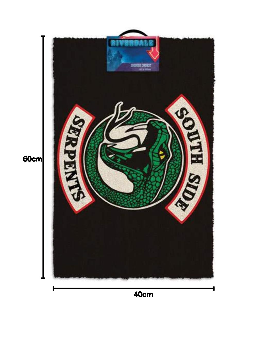 Zerbino Riverdale 40x60 Cm – Join The South Side Serpents – Multicolore, Ufficiale, Idea Regalo Per Fans