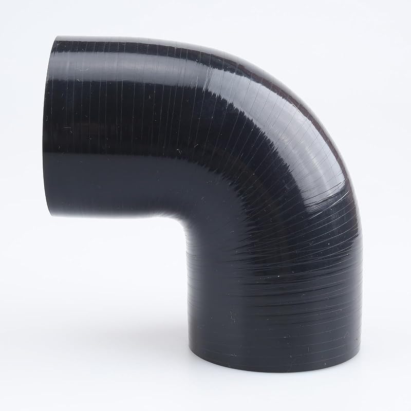 Mangueira de silicone em cotovelo 90° AC PERFORMANCE para intercooler, diâmetro interno 63 mm – 1 unidade