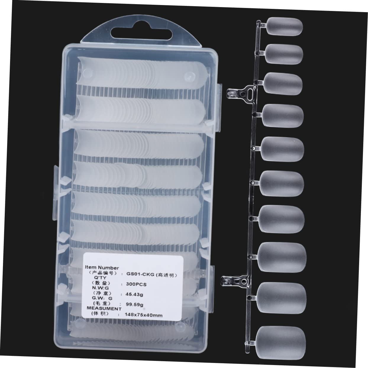minkissy 600pezzi Unghie Fatte Mano Ultra-sottili Con Superficie Opaca Manicure Facile Per Eventi e Feste Unghie Adesive Naturali Stile Quadrato