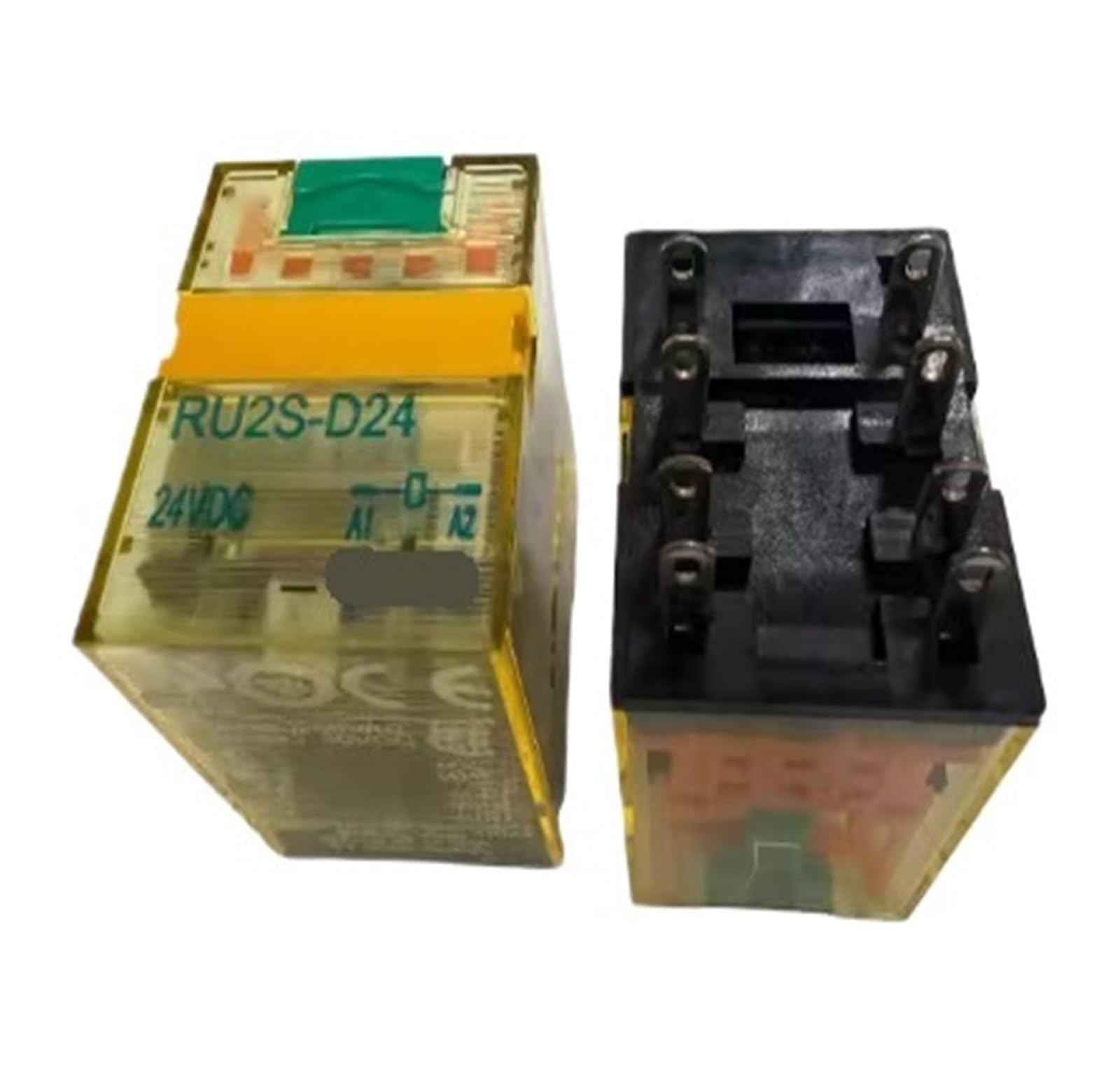 CLEUFWKO 1pcs relay RU2S-D24 24V 8-pin 10A