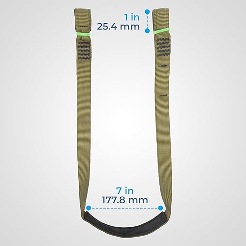 Miniatura 4 de RNA Ape Canyon Outfitters 1 Step Aider - Fabricado en Estados Unidos, equipo de caza, arborista y escalada de árboles, verde OD