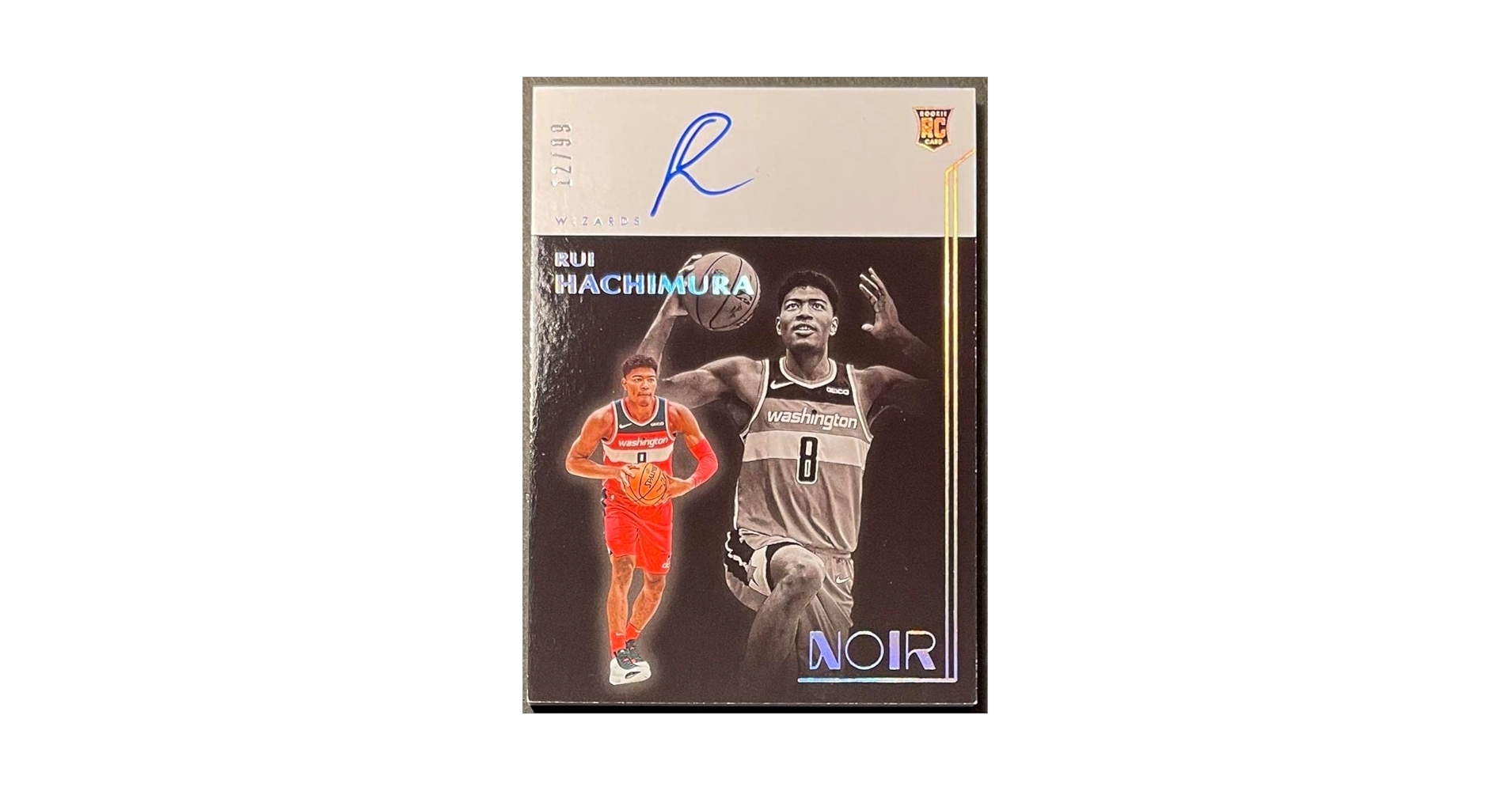 Amazon.co.jp: 99枚限定 Noir RC Auto 八村塁 サインカード