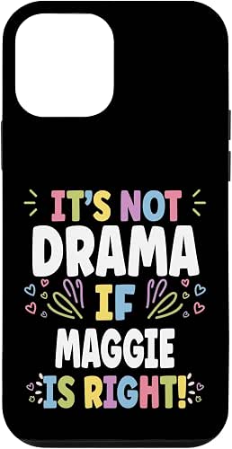 MAGGIE Personalized Women's Gift Custom MAGGIE Case for iPhone 12