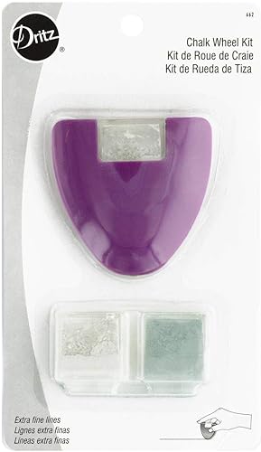 Dritz 662 Kit de rueda de tiza marcada, morado, juego de 3 piezas