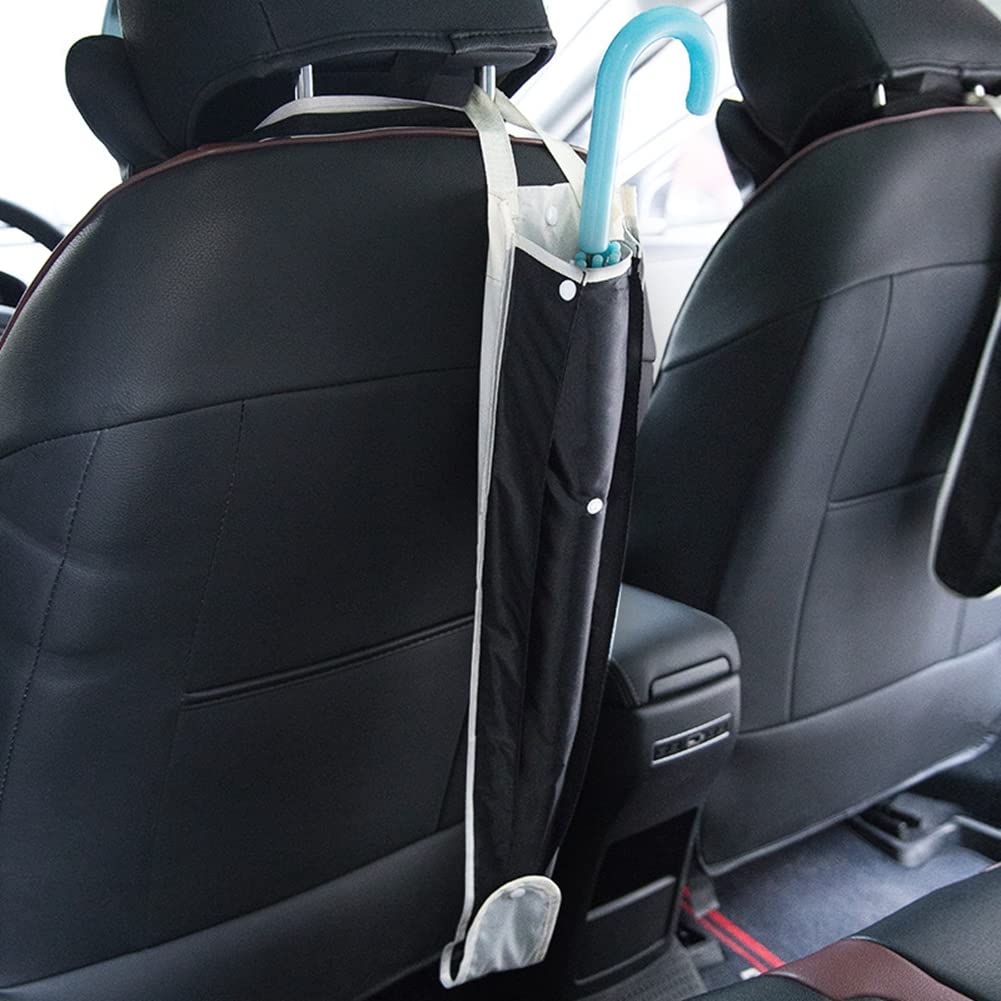 Porta Ombrello per Auto,Pieghevole Portaombrelli per Auto,Borsa Portaombrelli per Auto,Organizer per Ombrelli per Auto,Impermeabile Portaombrelli auto,Borsa Pieghevole Per Ombrelli Da Auto,80CM