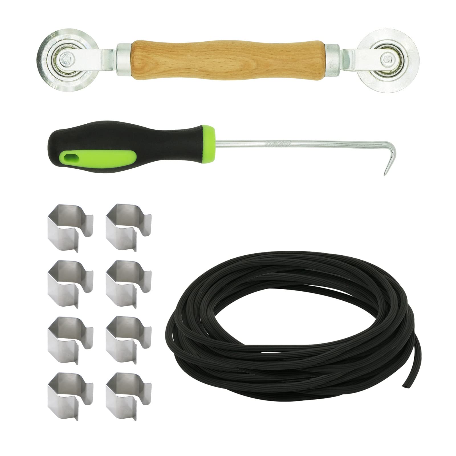 Kit D'Outils Pour Porte Moustiquaire - 20 Pcs Clips D'Installateur D