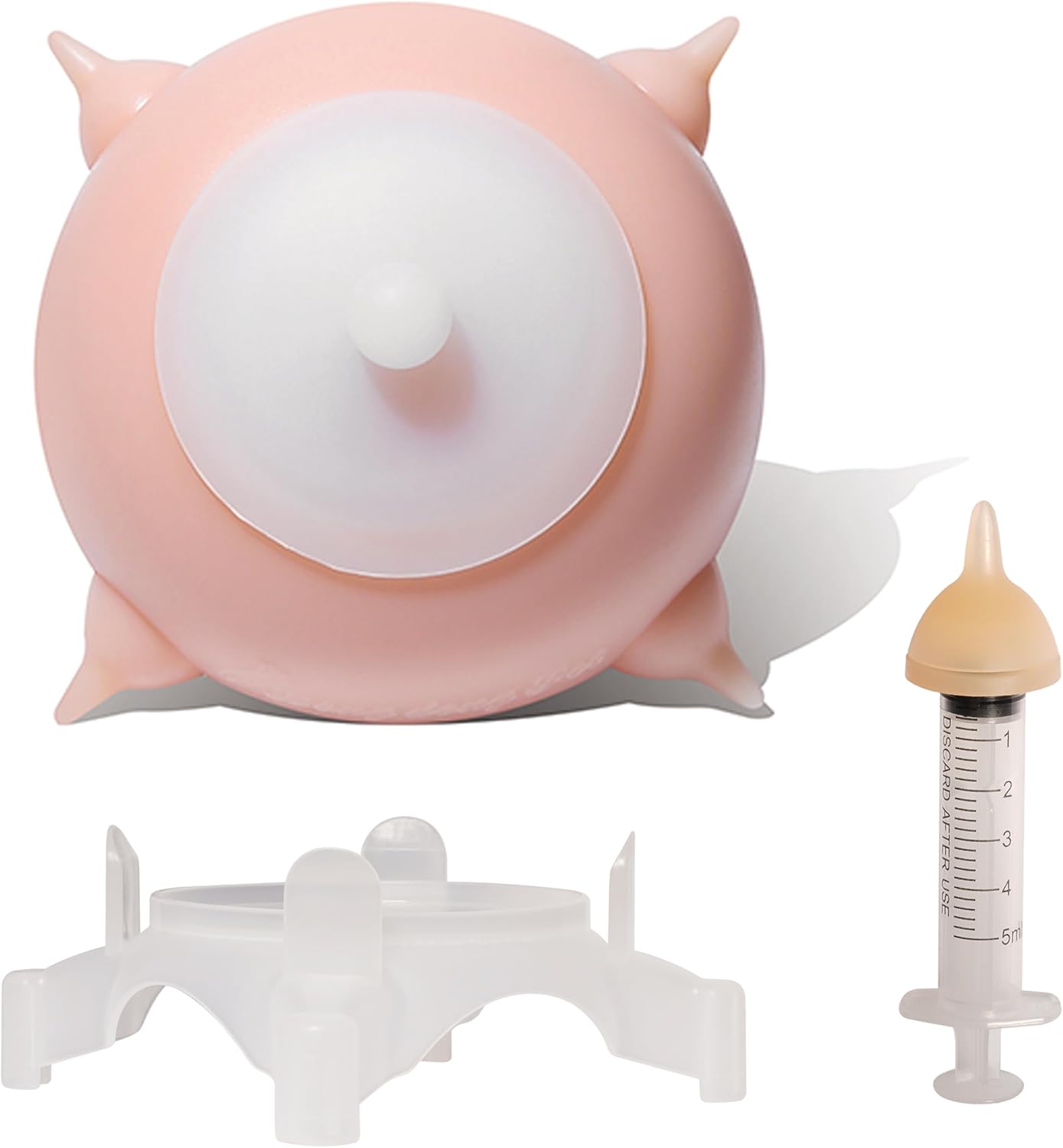 Puppy Milk Feeder Nursing Station feeders for Multiple Puppies Milk replacer Dongdong pet (S Size Mini Puppy)