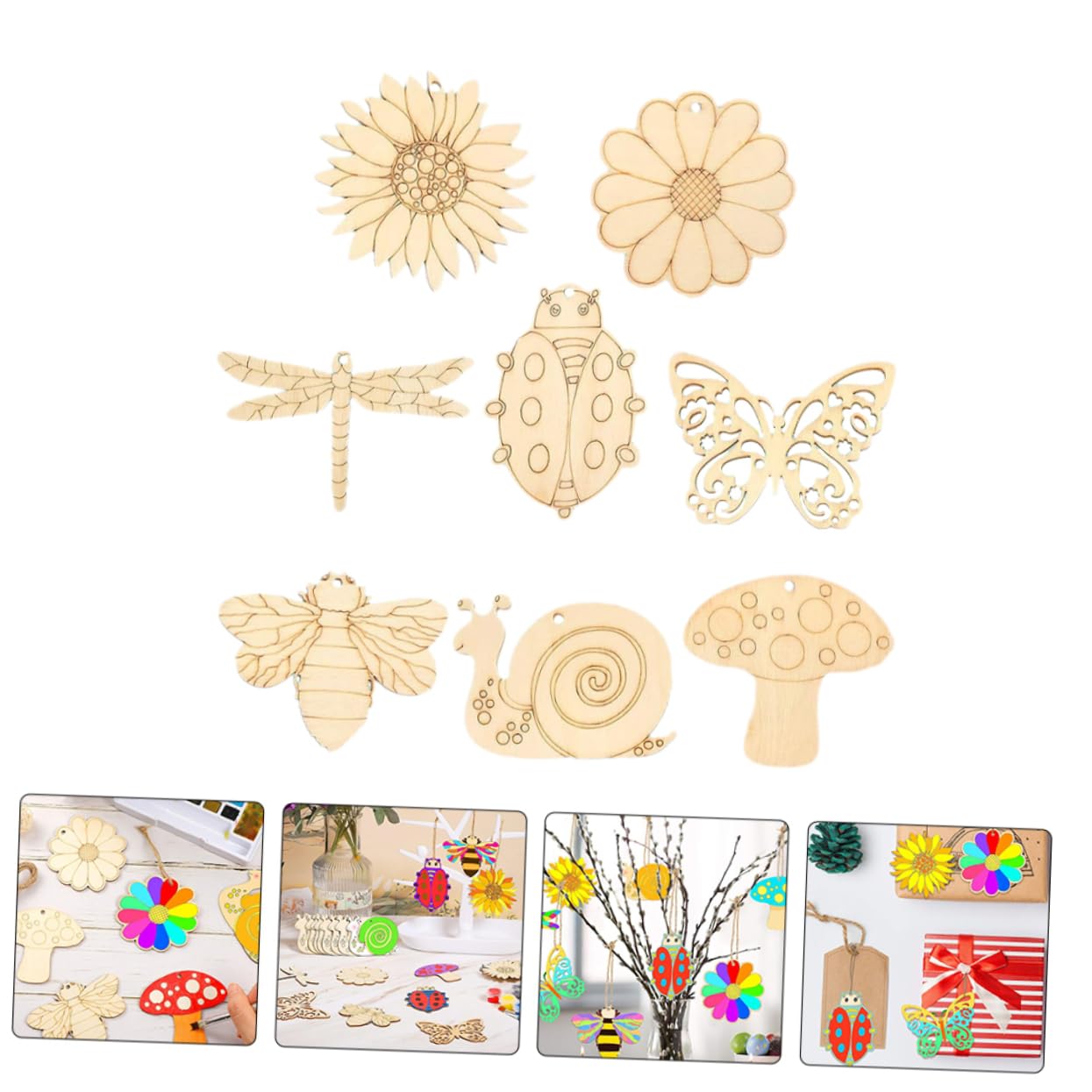 Abaodam 2sets Dibujo Infantil De Astillas De Madera. Espacios En Madera Para Manualidades Recortes De Sin Terminar Rebanadas De Graffiti De Bricolaje Ficha De Grafiti 80pcs*2