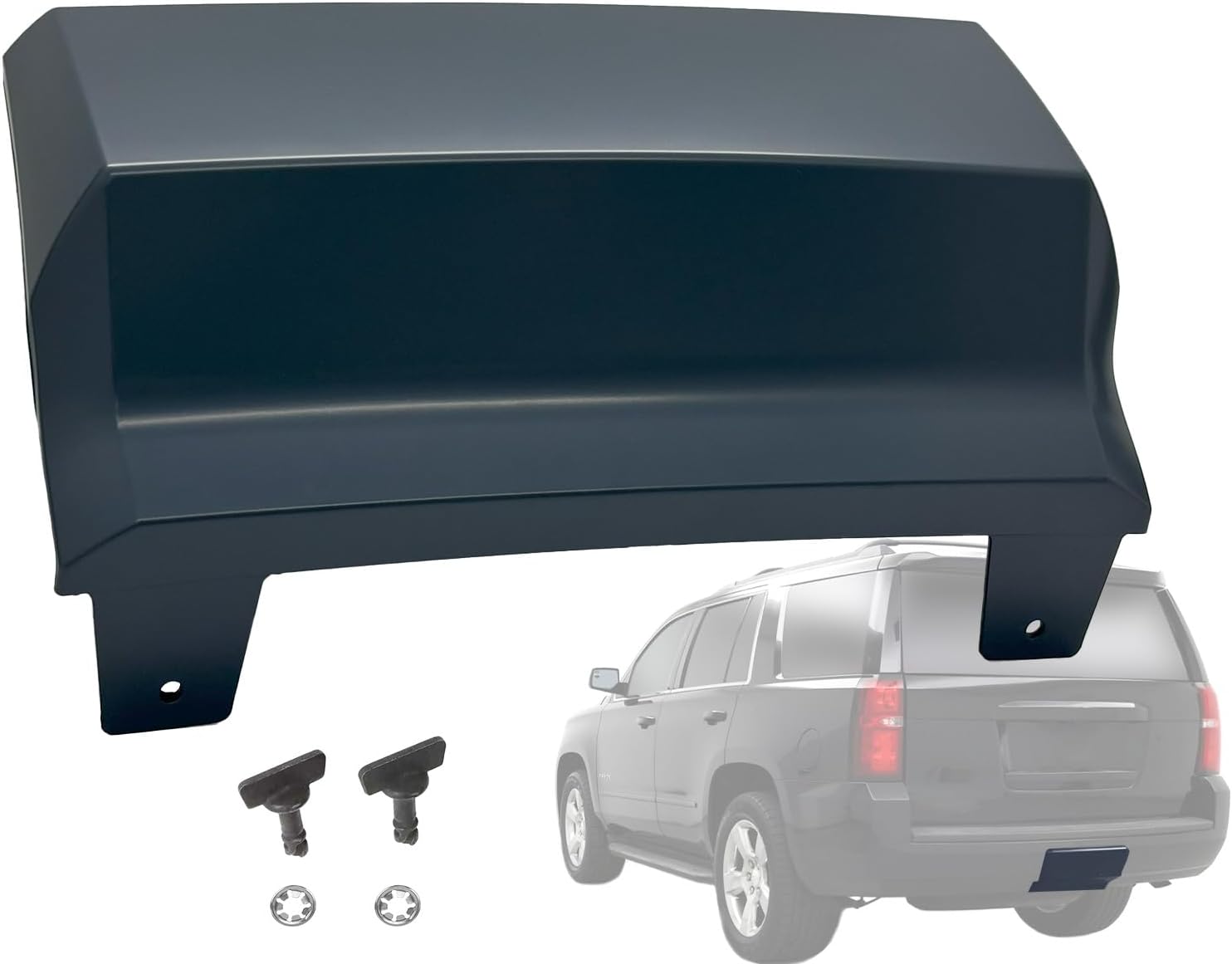 APA Replacement Trailer Hitch Cover for 2015 2016 2017 2018 2019 2020 Tahoe Suburban Paint to Match Hardware Included 23142973 GM1180179