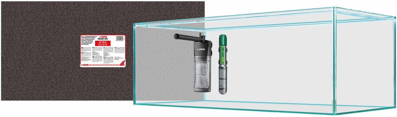 AquaTank Acuario de Vidrio Transparente Set 96L