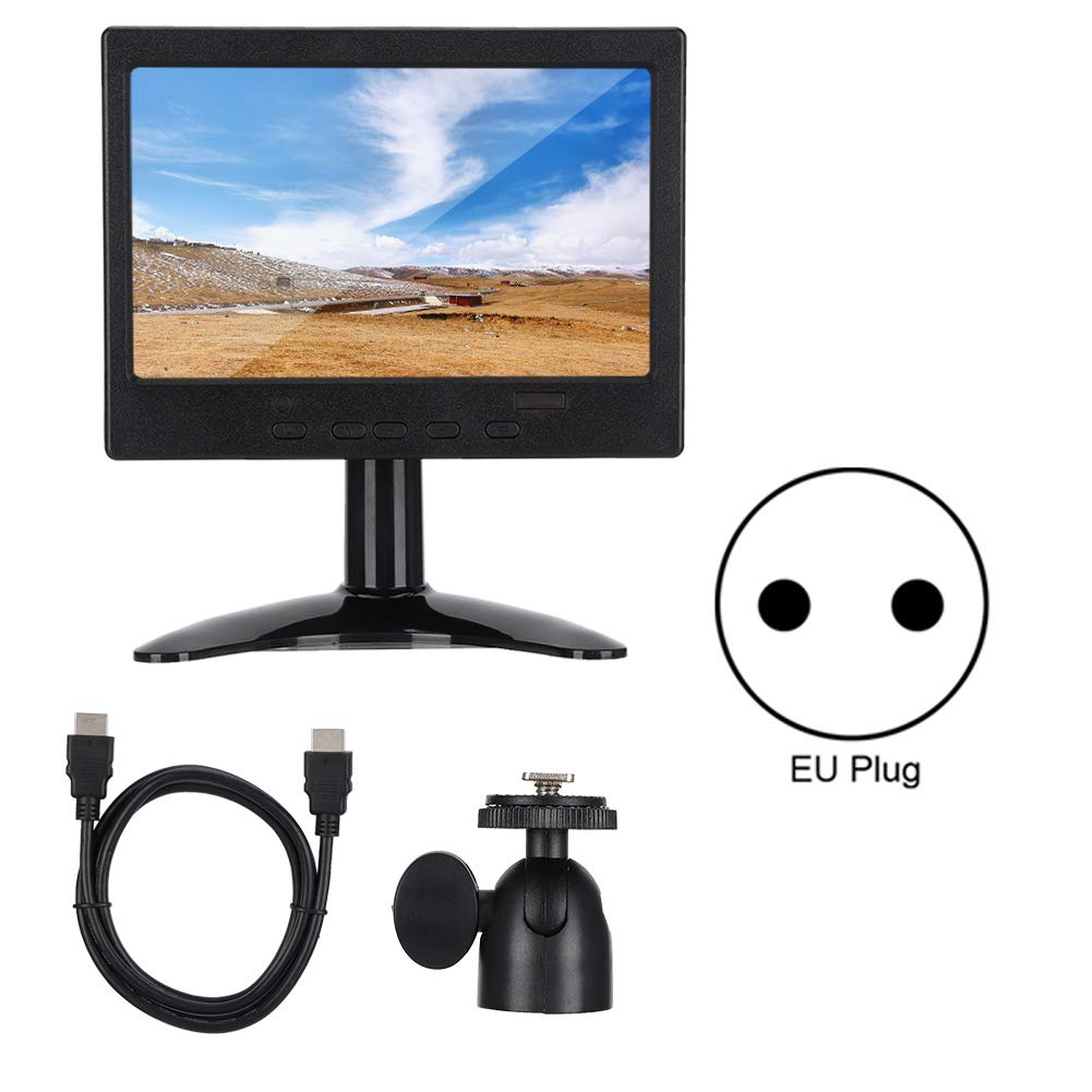 Monitor Auto Lazmin 7 Pollici Multifunzione AV HDMI VGA - Dettaglio