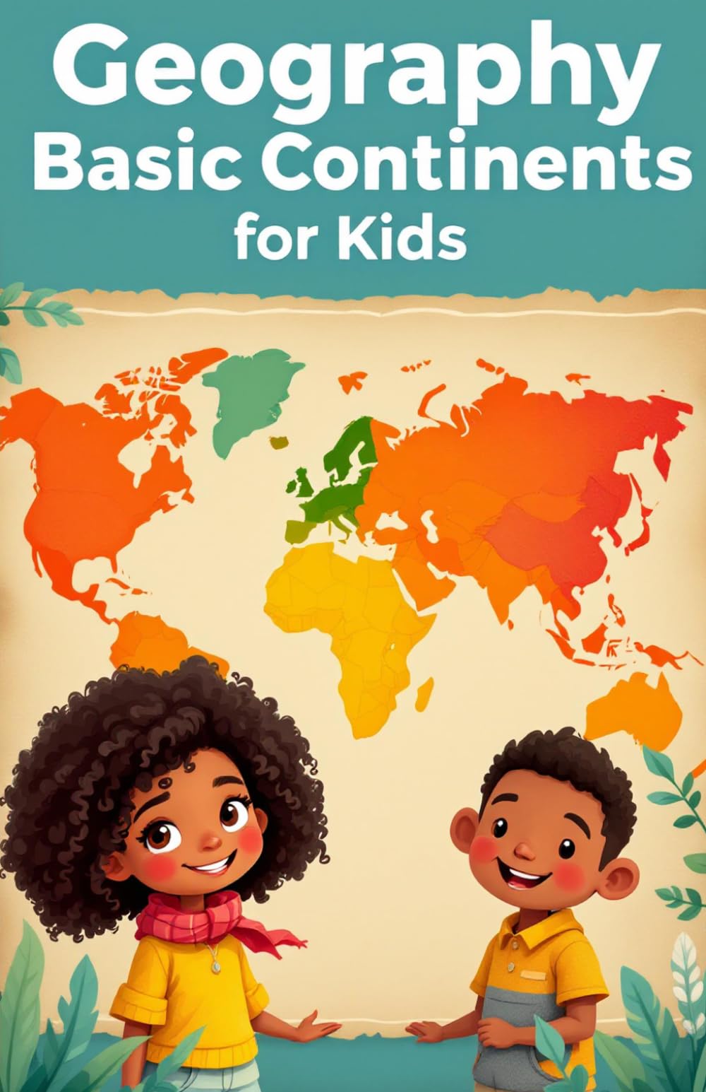 Geography Basic Continents for Kids: Seven Continents Explored — Facts, Cultures, and World Wonders for Early Learners Ages 6–10 (Geography Book For Kids)