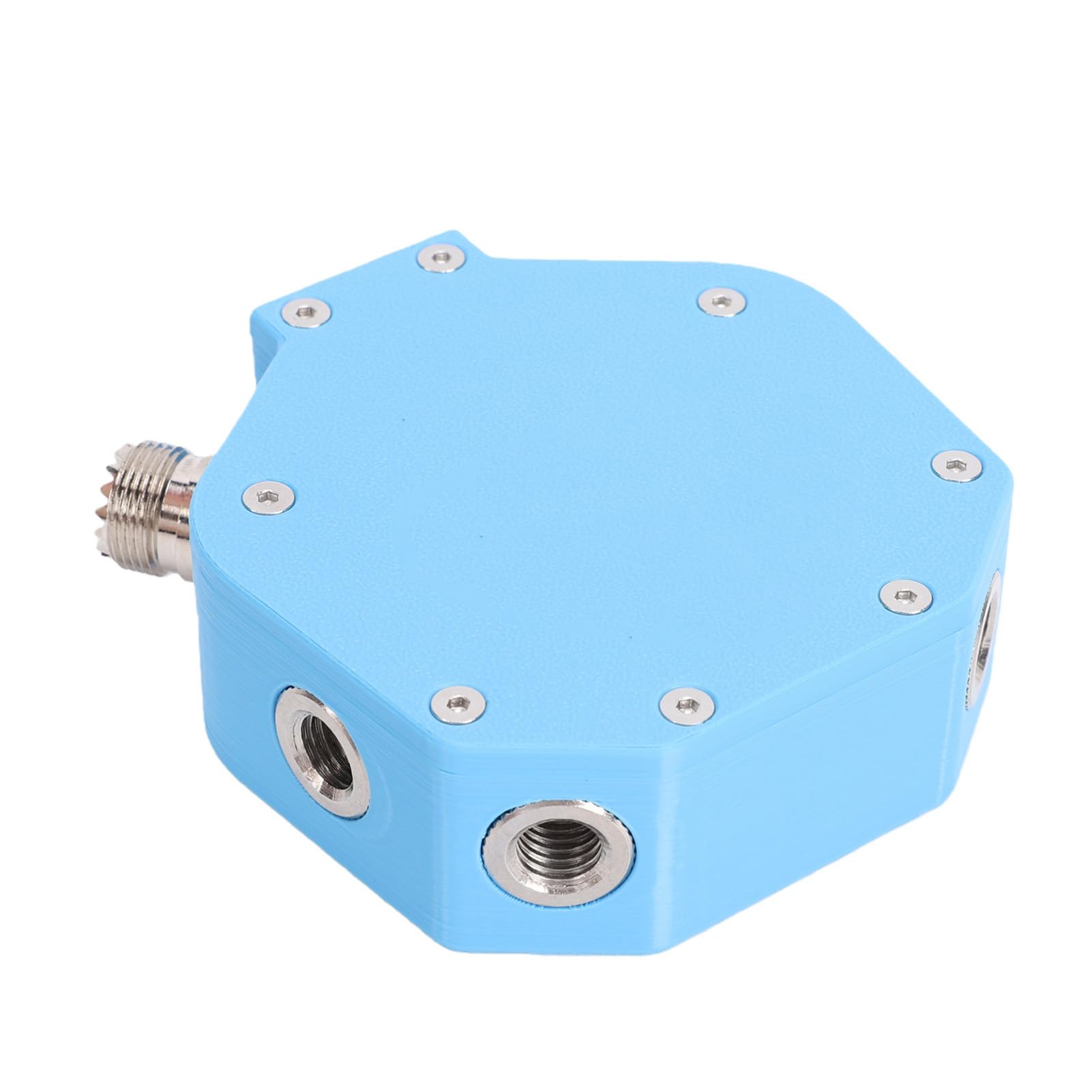 Generic Base D'antenne Télescopique Légère, Support de Montage en V Positif et Horizontal à Ondes Courtes pour Usage Extérieur Bleu 1 unité