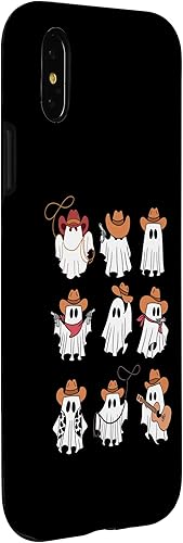 Miniatura 9 de Funda espeluznante divertida para iPhone 12 Pro Max Boo Haw Western Cowboy Ghost Cowgirl