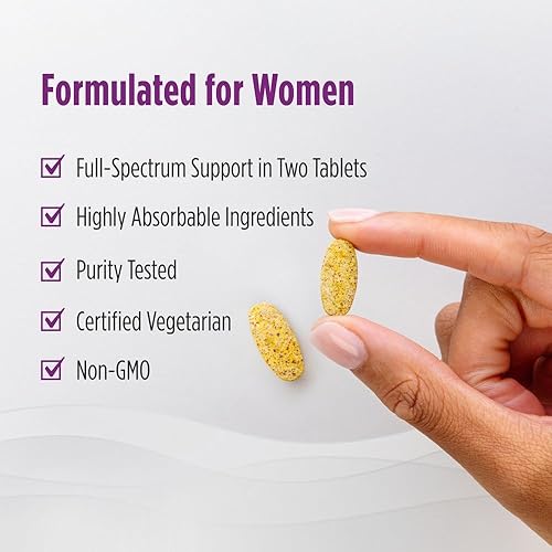 Miniatura 6 de Nordic Naturals Women’s Multivitamin Extra Strength - Skin, Hair, Energy, & Bone Support - Immunity Supplement - 20 Essential Nutrients - 60 Tablets