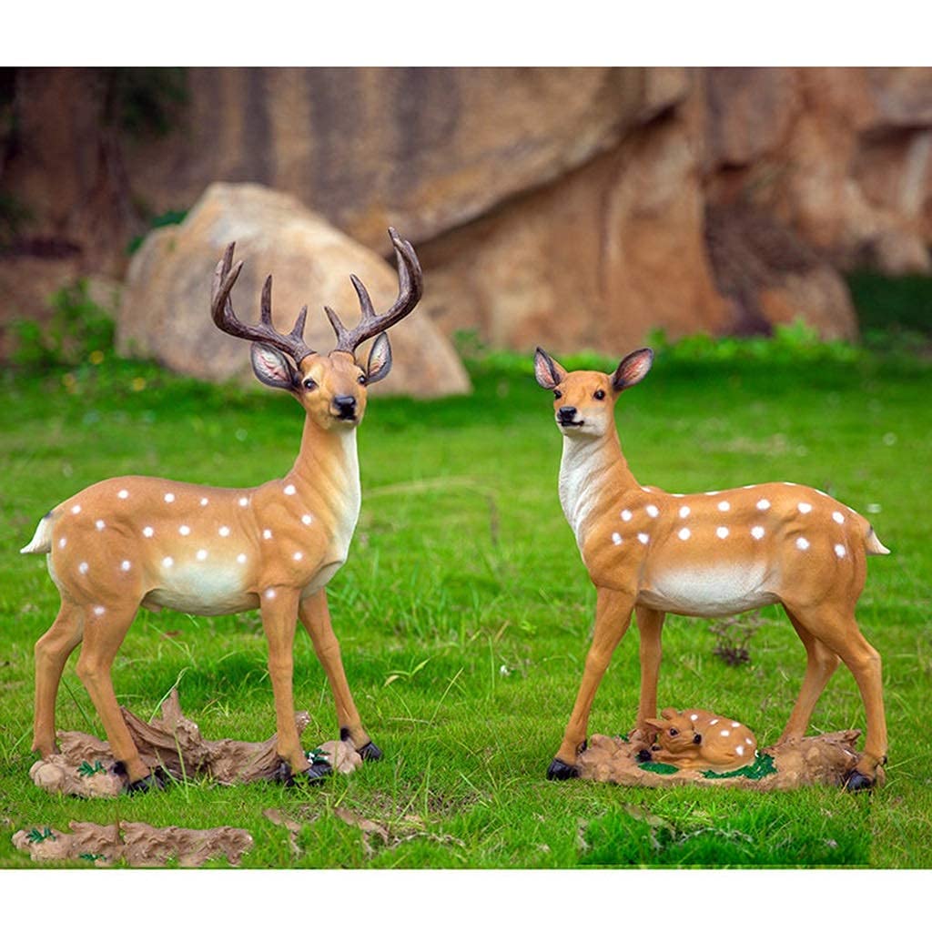 Suitchoi Cadeaux De Cerf, Décoration D'anniversaire Ou De Noël, Pot De Fleurs En Forme De Cerf, Pot De Fleurs Mignon Pour Jardin Extérieur, Pot De