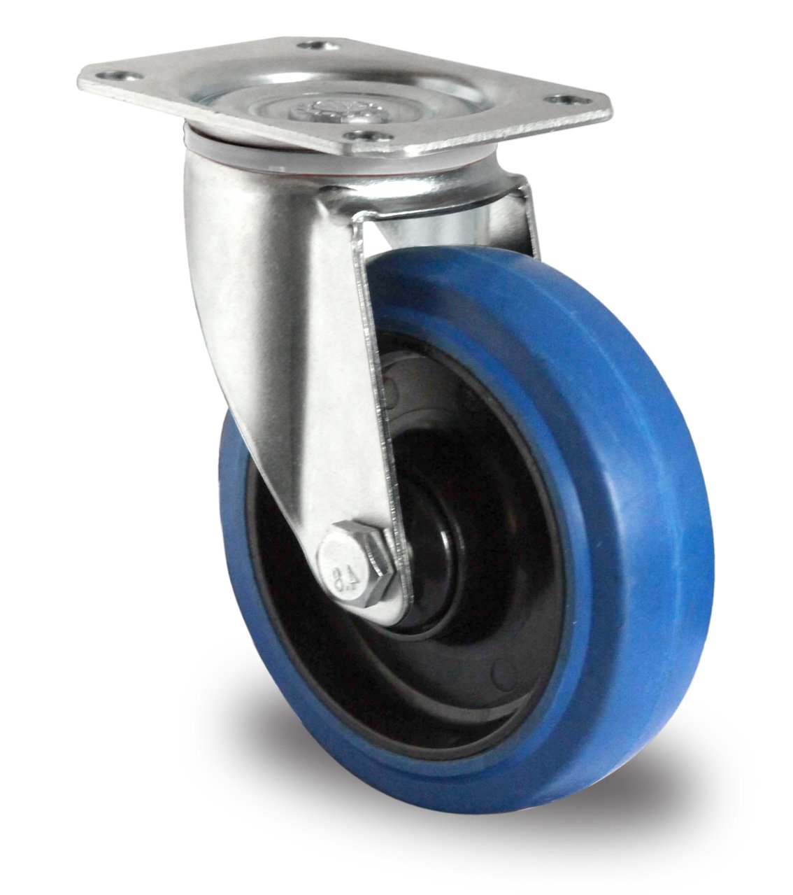 1 Satz Blue Wheels Lenkrollen 160mm 300kg/Rolle NEU Lenk/FS